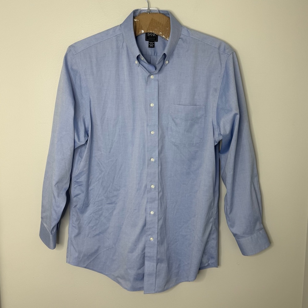 Jos. A. Bank Light Blue Casual Button Down Shirt